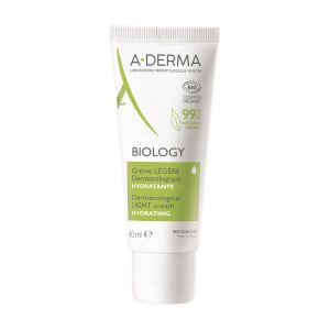 A-derma Biology Light Cream, 40 ml (Udløb: 07/2024)